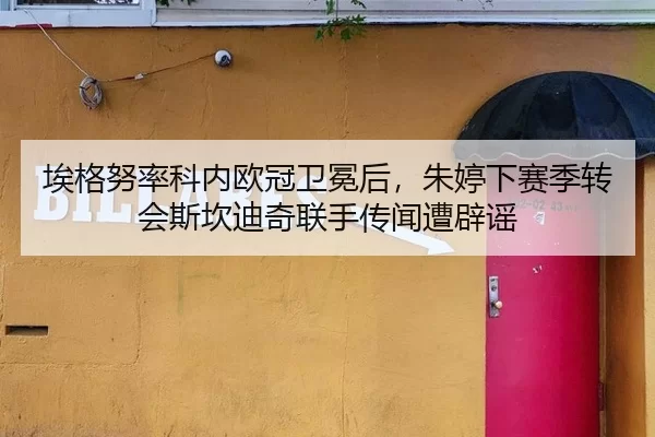 埃格努率科内欧冠卫冕后，朱婷下赛季转会斯坎迪奇联手传闻遭辟谣